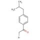 2-bromo-1-[4-(2-methylpropyl)phenyl]ethan-1-one - chemical structure image