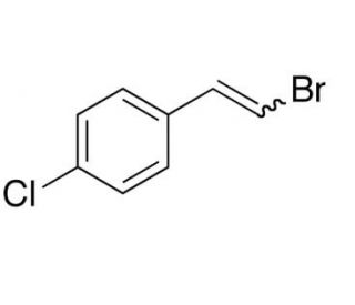 2-Bromo-1-(4-chlorophenyl)ethylene (CAS 125428-11-7) - chemical structure image
