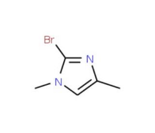 2-Bromo-1,4-dimethyl-1H-imidazole (CAS 235426-30-9) - chemical structure image