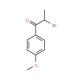 2-bromo-1-(4-methoxyphenyl)propan-1-one - chemical structure image