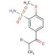 2-Bromo-1-(4′-methoxy-3′-sulfonamidophenyl)-1-propanone (CAS 86225-70-9) - chemical structure image