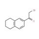 2-bromo-1-(5,6,7,8-tetrahydronaphthalen-2-yl)ethan-1-one (CAS 5896-66-2) - chemical structure image