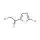 2-Bromo-1-(5-bromothiophen-2-yl)ethanone (CAS 10531-44-9) - chemical structure image