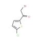 2-Bromo-1-(5-chloro-thiophen-2-yl)-ethanone (CAS 57731-17-6) - chemical structure image
