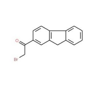 2-bromo-1-(9H-fluoren-2-yl)ethan-1-one - chemical structure image
