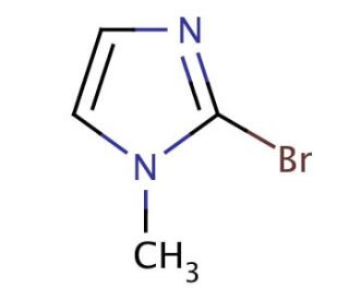 2-Bromo-1-methyl-1H-imidazole (CAS 16681-59-7) - chemical structure image