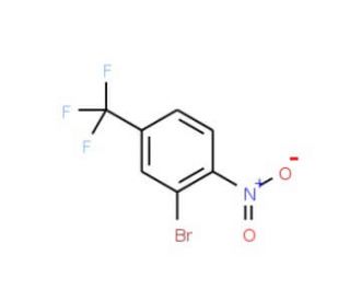 2-Bromo-1-nitro-4-(trifluoromethyl)benzene (CAS 132839-58-8) - chemical structure image