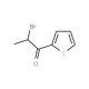 2-Bromo-1-thien-2-ylpropan-1-one (CAS 75815-46-2) - chemical structure image
