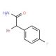 2-bromo-2-(4-fluorophenyl)acetamide - chemical structure image