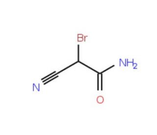2-bromo-2-cyanoacetamide (CAS 1113-55-9) - chemical structure image