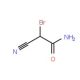 2-bromo-2-cyanoacetamide (CAS 1113-55-9) - chemical structure image