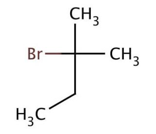2-Bromo-2-methylbutane (CAS 507-36-8) - chemical structure image