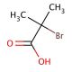 2-Bromo-2-methylpropionic acid (CAS 2052-01-9) - chemical structure image