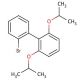 2-Bromo-2′,6′-diisopropoxy-1,1′-biphenyl (CAS 870703-70-1) - chemical structure image