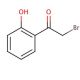 2-Bromo-2′-hydroxyacetophenone (CAS 2491-36-3) - chemical structure image
