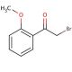 2-Bromo-2′-methoxyacetophenone (CAS 31949-21-0) - chemical structure image