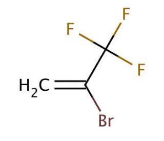 2-Bromo-3,3,3-trifluoro-1-propene (CAS 1514-82-5) - chemical structure image
