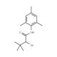 2-Bromo-3,3-dimethyl-N-(2,4,6-trimethylphenyl)-n-butyramide (CAS 69959-87-1) - chemical structure image