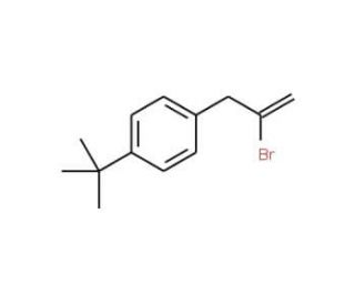 2-Bromo-3-(4-tert-butylphenyl)-1-propene (CAS 842140-27-6) - chemical structure image