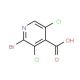 2-Bromo-3,5-dichloroisonicotinic acid (CAS 343781-56-6) - chemical structure image