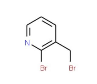 2-Bromo-3-(bromomethyl)pyridine (CAS 94446-97-6) - chemical structure image