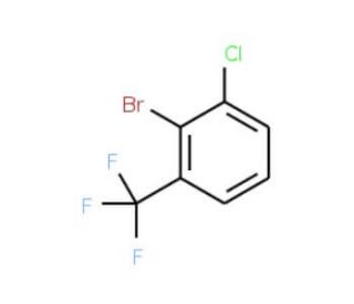 2-Bromo-3-chlorobenzotrifluoride (CAS 384-16-7) - chemical structure image