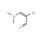 2-Bromo-3-(dimethylamino)acrolein (CAS 26387-66-6) - chemical structure image