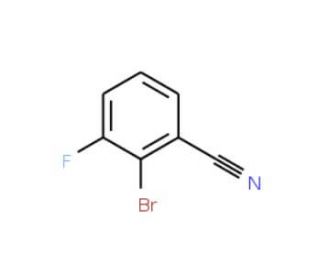 2-Bromo-3-fluorobenzonitrile (CAS 425379-16-4) - chemical structure image