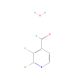 2-Bromo-3-fluoroisonicotinaldehyde (CAS 1227572-94-2) - chemical structure image