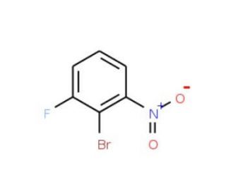 2-Bromo-3-fluoronitrobenzene (CAS 59255-94-6) - chemical structure image