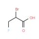 2-Bromo-3-fluoropropionic acid (CAS 16652-36-1) - chemical structure image