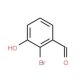 2-Bromo-3-hydroxybenzaldehyde 的分子结构, CAS编号: 196081-71-7 2-Bromo-3-hydroxybenzaldehyde (CAS 196081-71-7) - chemical structure image