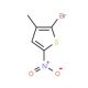 2-bromo-3-methyl-5-nitrothiophene - chemical structure image