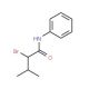 2-bromo-3-methyl-N-phenylbutanamide (CAS 111216-73-0) - chemical structure image