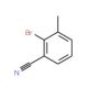 2-Bromo-3-methylbenzonitrile (CAS 263159-64-4) - chemical structure image
