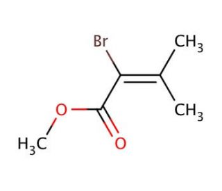 2-Bromo-3-methylbutenoic Acid Methyl Ester - chemical structure image