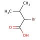 2-Bromo-3-methylbutyric acid (CAS 565-74-2) - chemical structure image