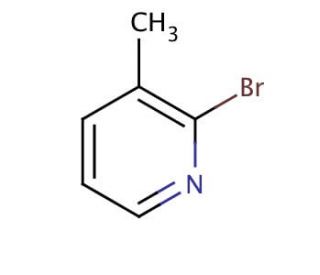 2-Bromo-3-methylpyridine (CAS 3430-17-9) - chemical structure image