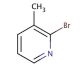 2-Bromo-3-methylpyridine (CAS 3430-17-9) - chemical structure image
