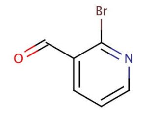 2-Bromo-3-pyridinecarboxaldehyde (CAS 128071-75-0) - chemical structure image