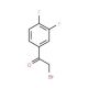 2-Bromo-3′,4′-difluoroacetophenone (CAS 40706-98-7) - chemical structure image