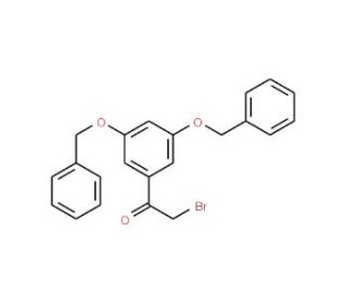 2-Bromo-3&prime;,5&prime;-dibenzyloxyacetphenone (CAS 28924-18-7) - chemical structure image