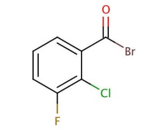 2-Bromo-3&prime;-chloro-4&prime;-fluoroacetophenone (CAS 63529-30-6) - chemical structure image