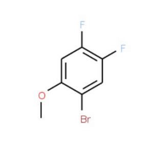 2-Bromo-4,5-difluoroanisole (CAS 202865-58-5) - chemical structure image