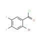 2-Bromo-4,5-difluorobenzoyl chloride (CAS 103994-89-4) - chemical structure image