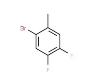 2-Bromo-4,5-difluorotoluene (CAS 875664-38-3) - chemical structure image