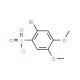 2-bromo-4,5-dimethoxybenzenesulfonyl chloride (CAS 51072-64-1) - chemical structure image