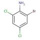2-Bromo-4,6-dichloroaniline (CAS 697-86-9) - chemical structure image