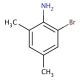 2-Bromo-4,6-dimethylaniline (CAS 41825-73-4) - chemical structure image