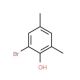 2-Bromo-4,6-dimethylphenol (CAS 15191-36-3) - chemical structure image